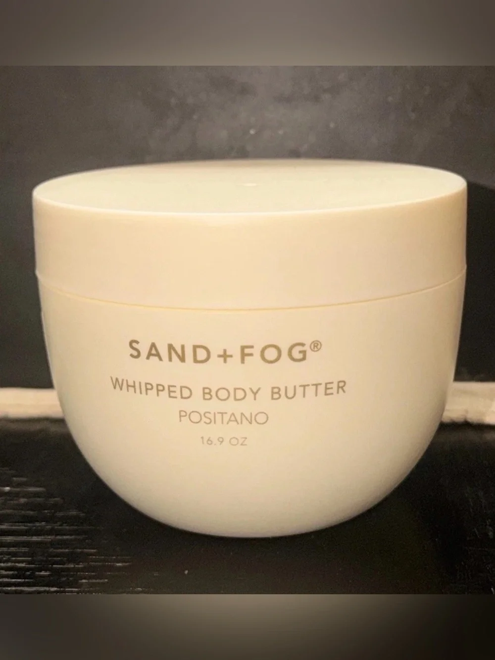 NEW Sand + Fog Positano Whipped Body Butter 16.9 oz Shea Butter Jojoba Oil